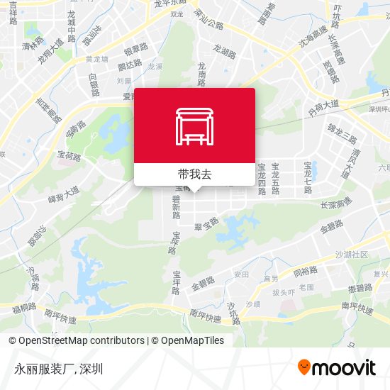 永丽服装厂地图