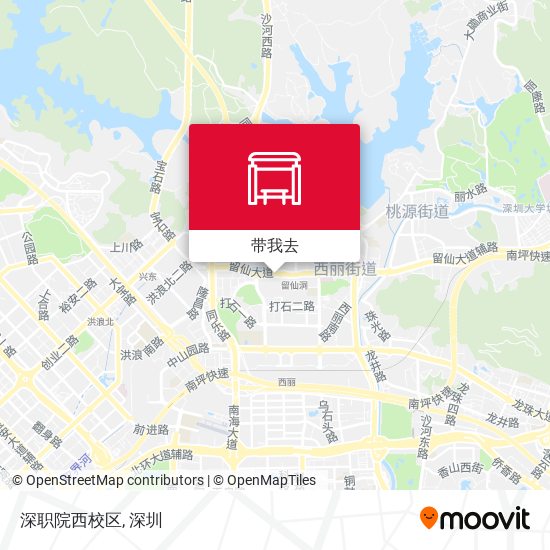 深职院西校区地图