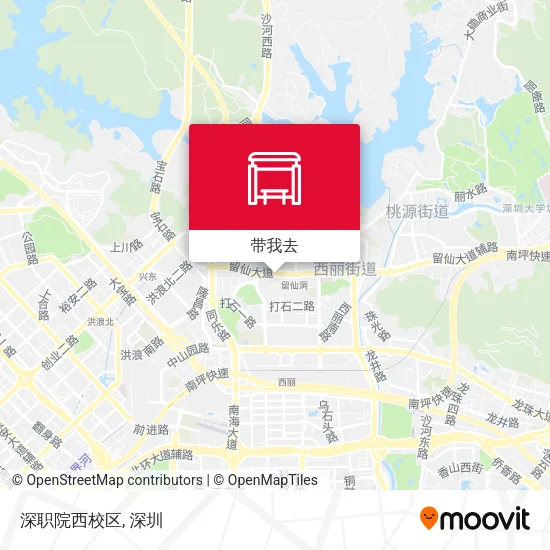 深职院西校区地图