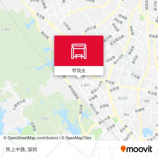 简上中路地图