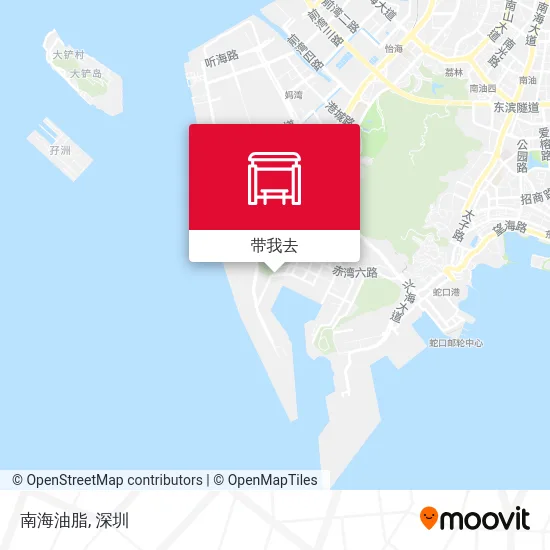 南海油脂地图