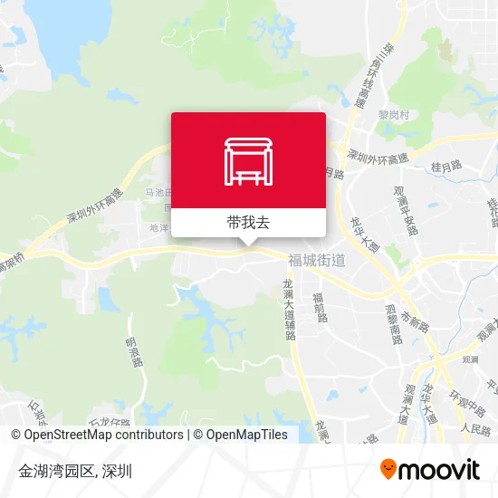 金湖湾园区地图