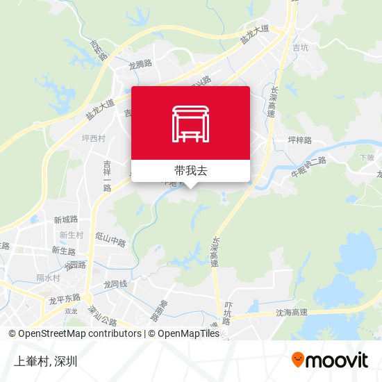 上輋村地图