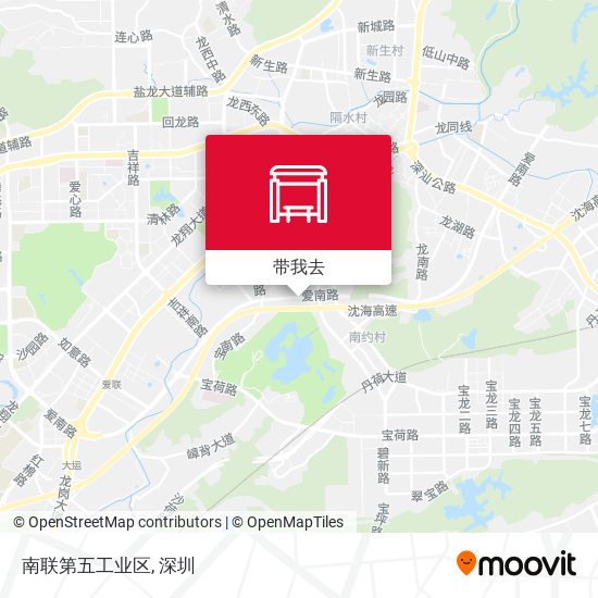 南联第五工业区地图