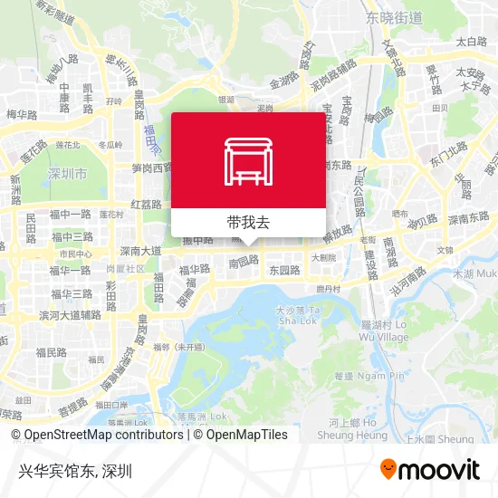 兴华宾馆东地图