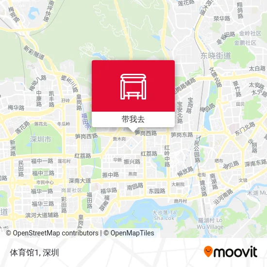 体育馆1地图