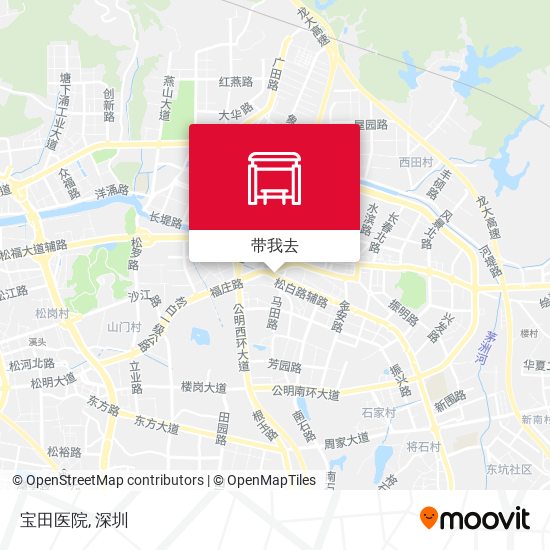 宝田医院地图