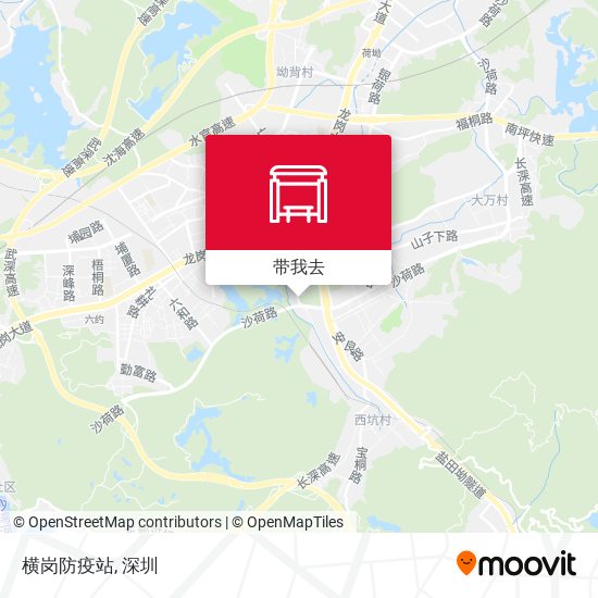 横岗防疫站地图