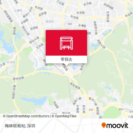 梅林联检站地图