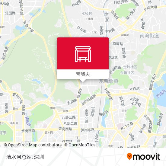 清水河总站地图