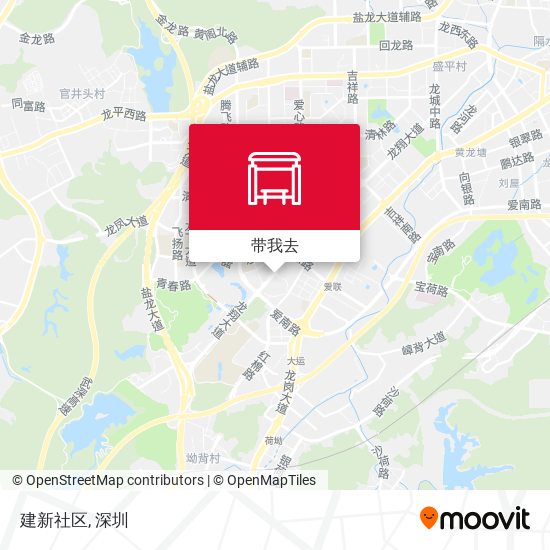 建新社区地图