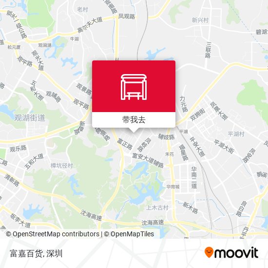 富嘉百货地图