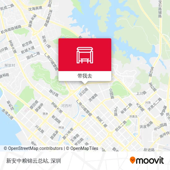 新安中粮锦云总站地图