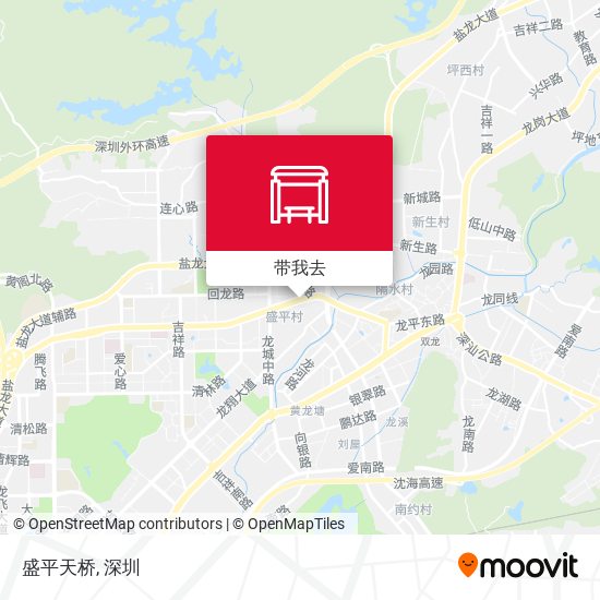 盛平天桥地图