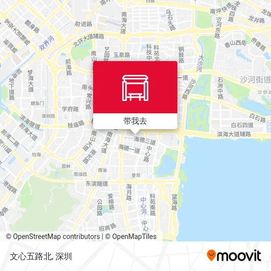文心五路北地图