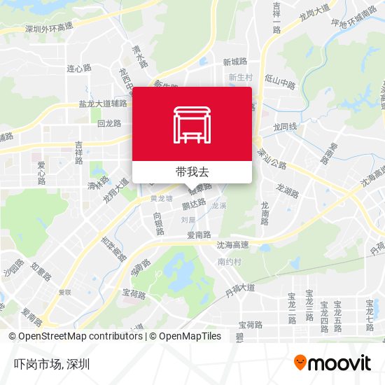吓岗市场地图