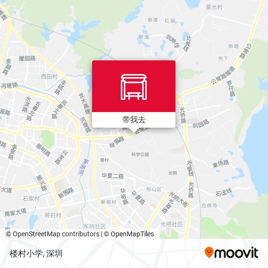 楼村小学地图