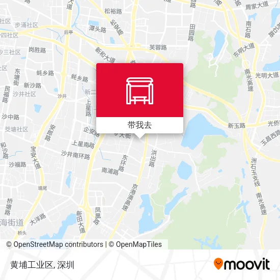 黄埔工业区地图