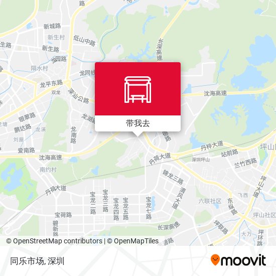 同乐市场地图