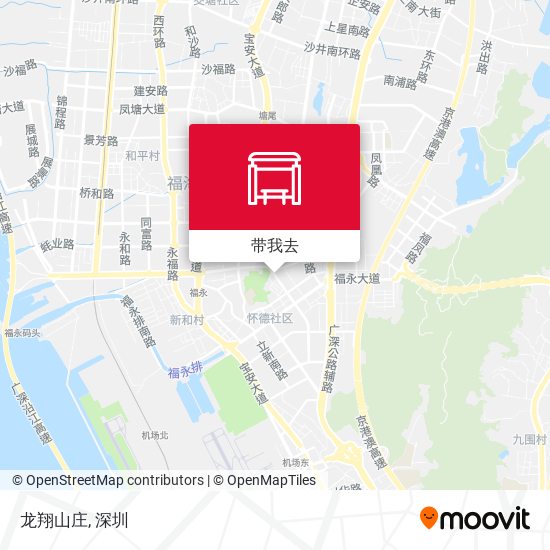 龙翔山庄地图