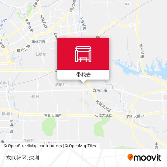 东联社区地图