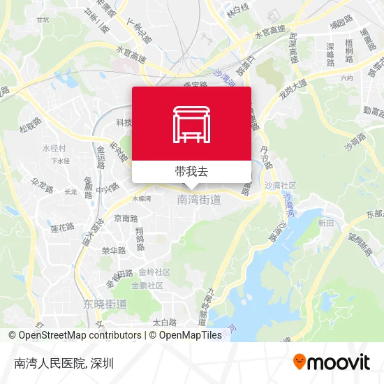南湾人民医院地图