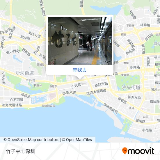 竹子林1地图
