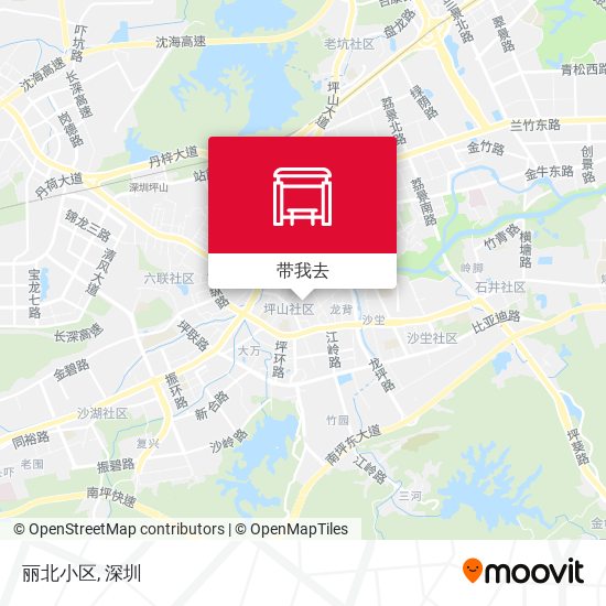 丽北小区地图