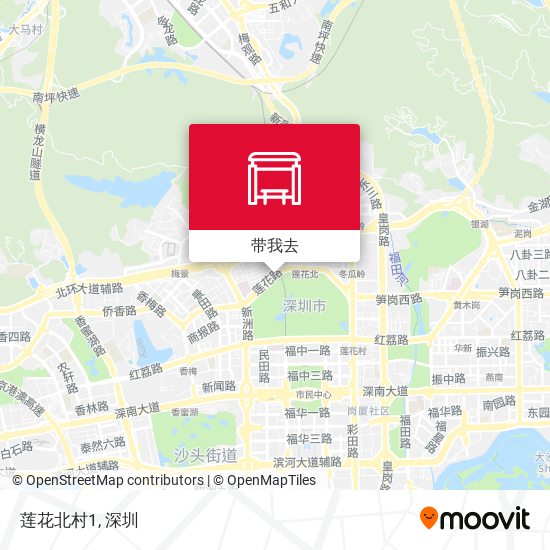 莲花北村1地图