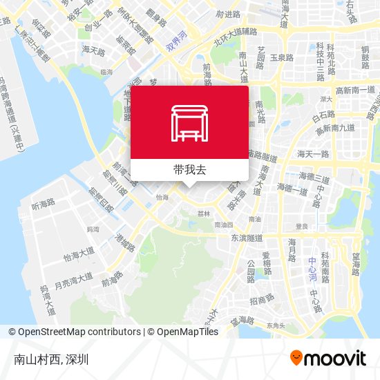 南山村西地图
