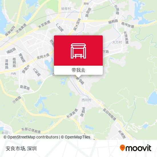 安良市场地图