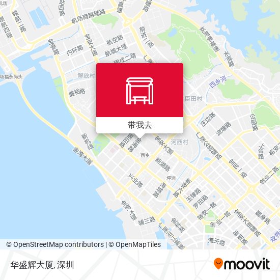 华盛辉大厦地图