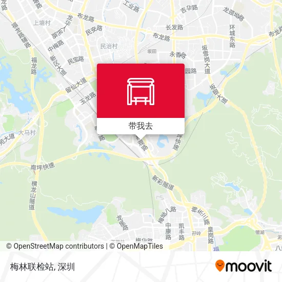 梅林联检站地图