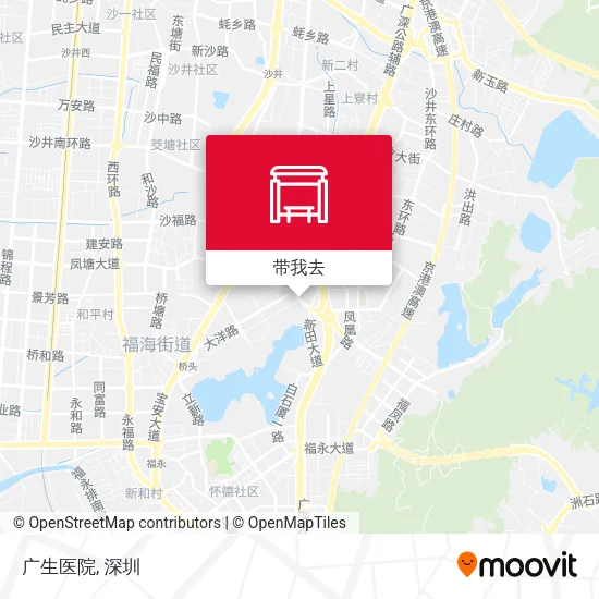 广生医院地图