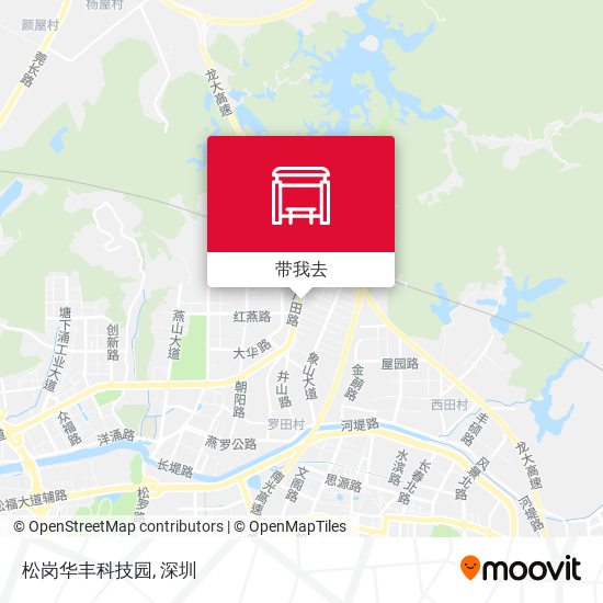 松岗华丰科技园地图