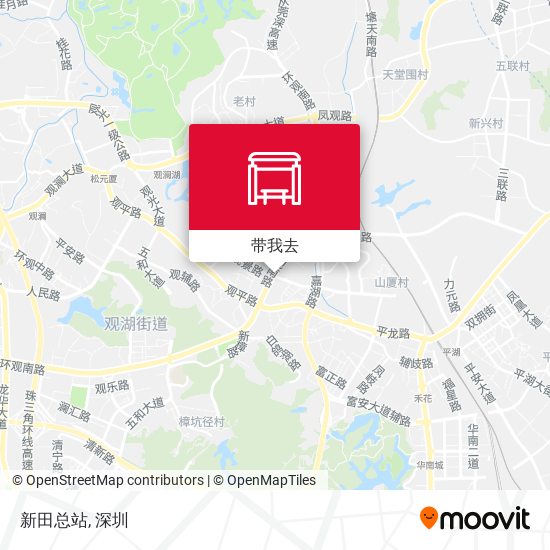 新田总站地图