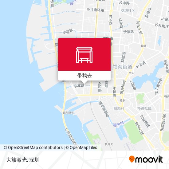 大族激光地图