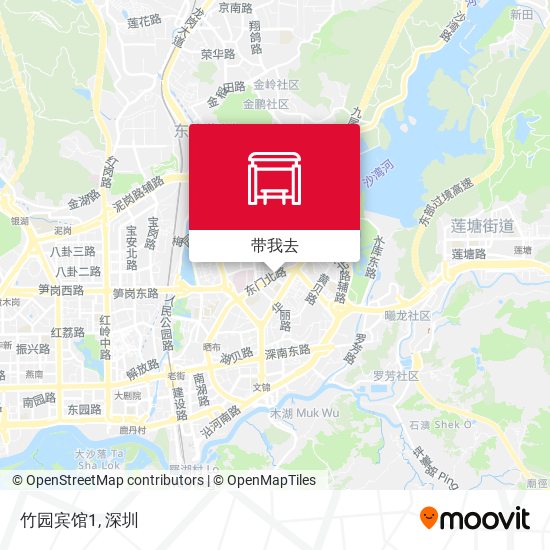 竹园宾馆1地图