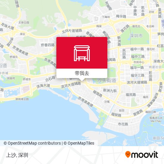 上沙地图