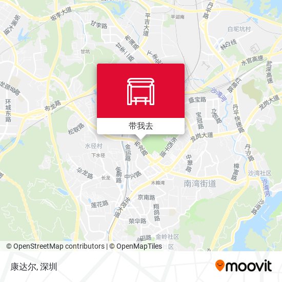 康达尔地图