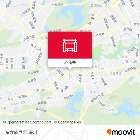 东方威尼斯地图