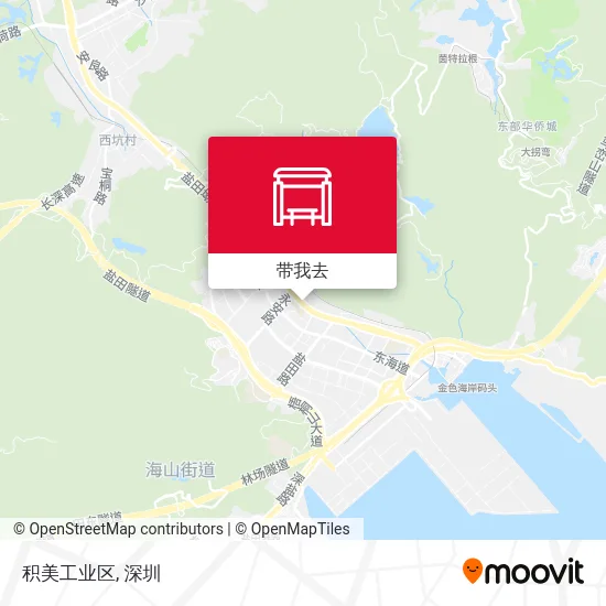 积美工业区地图