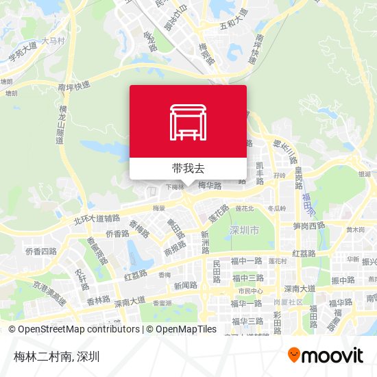 梅林二村南地图