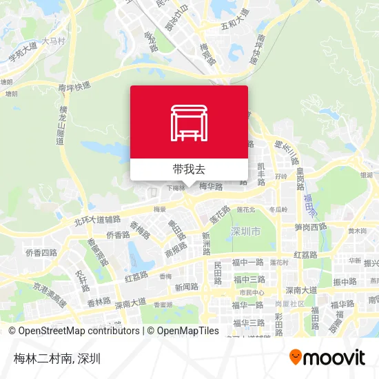 梅林二村南地图