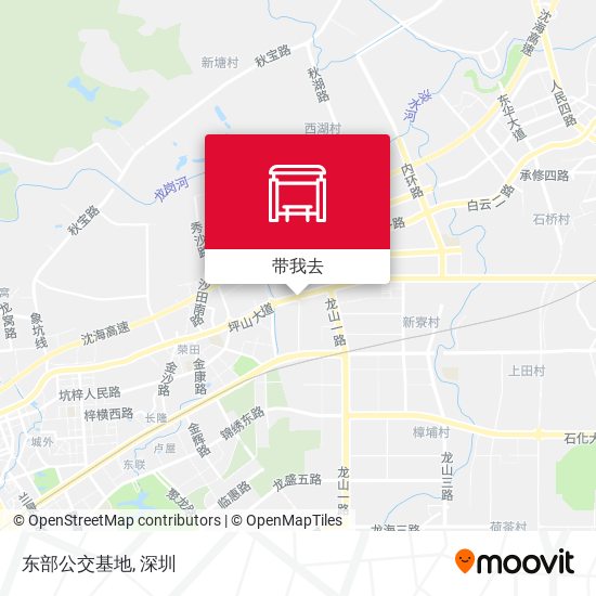 东部公交基地地图