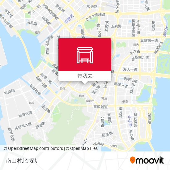 南山村北地图