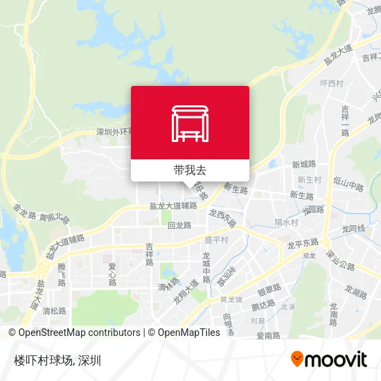 楼吓村球场地图