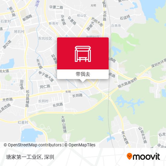 塘家第一工业区地图