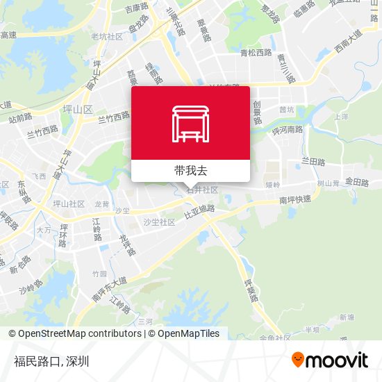 福民路口地图