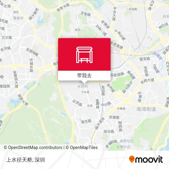 上水径天桥地图